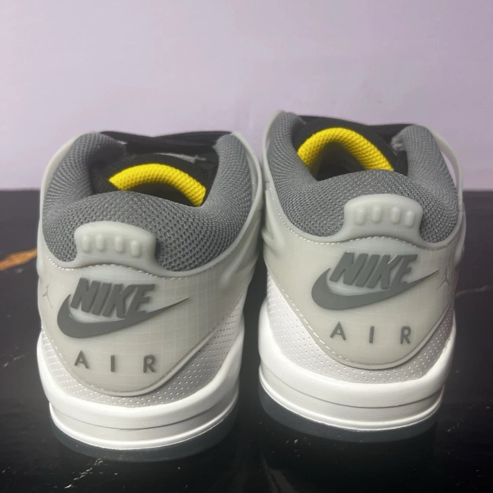 Grey Air Jordan 4 RM PRM Shoes - Picture 3 of 5